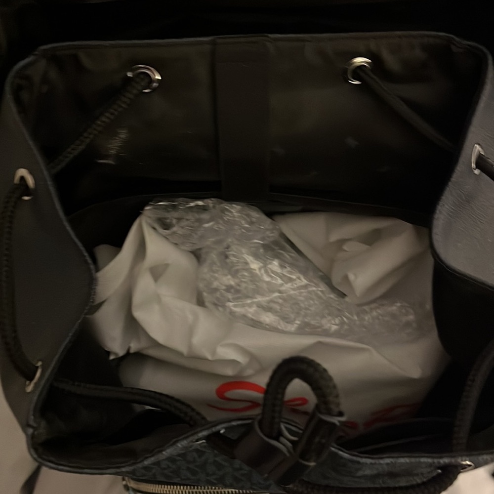 NWT Rare Num. Limit. Edition graffiti Michael Kors signature Cooper Men Backpack - Picture 9 of 9